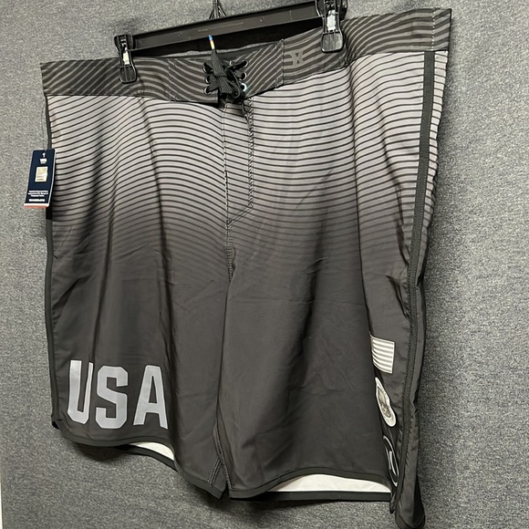 💥3/$30💥NWT Hurley Men’s Phantom USA Olympic Team Fashion Board Short - Size 40 - Picture 7 of 13
